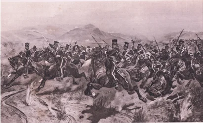 The charge of the Light Brigade at Balaclava
